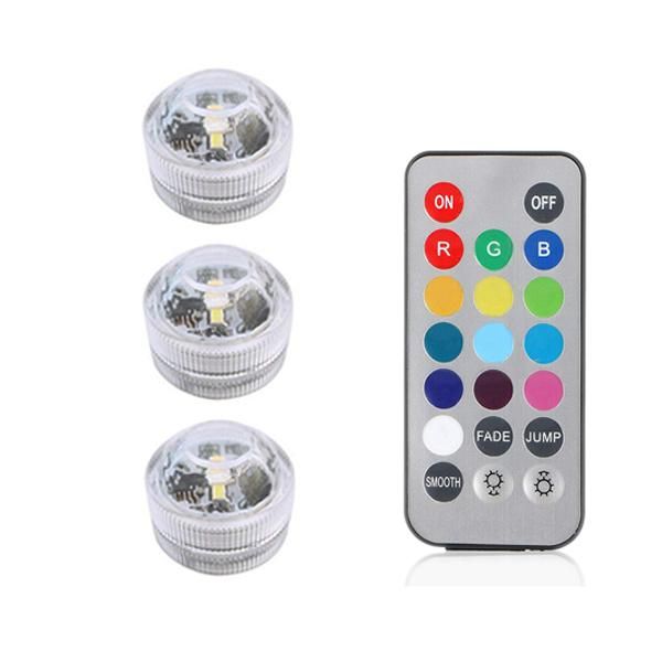 

xsky ip68 водонепроницаемая аккумуляторная батарея управляемая led погружной свет многоцветные подводные огни лампы для рыбного бака пруд св