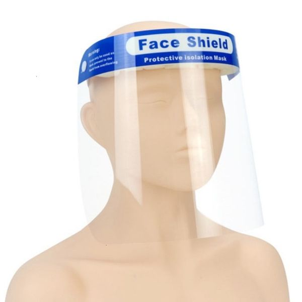 

safety kids women men transparent full protective mask film tool anti-fog premium pet material face shield covers 2020