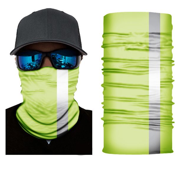 

printing factory reusable face reflective light flag scarf washable adjustable cycling protective mask party masks bwf75