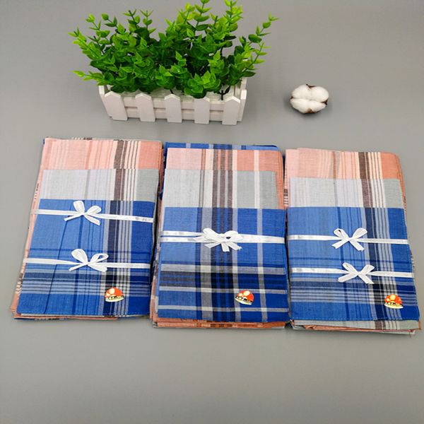 

38 * 38cm cotton handkerchief sweat-absorbent men's squaredium, White