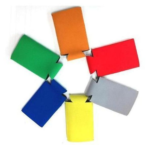 

wholesale many colors blank neoprene foldable stubby holders beer cooler bags for wine bbyrhk yh_pack