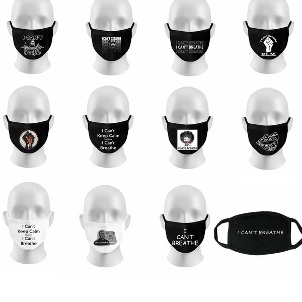 

face stock i washable cant breathe cotton black lives matter earhook mask anti dust protective masks mouth cover gga3510-8