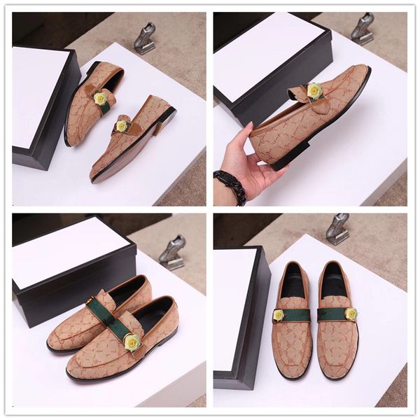 

trend designer luxury formal brown mens dress shoes leather elegant classic brogue shoes flats oxfords social wedding office business, Black