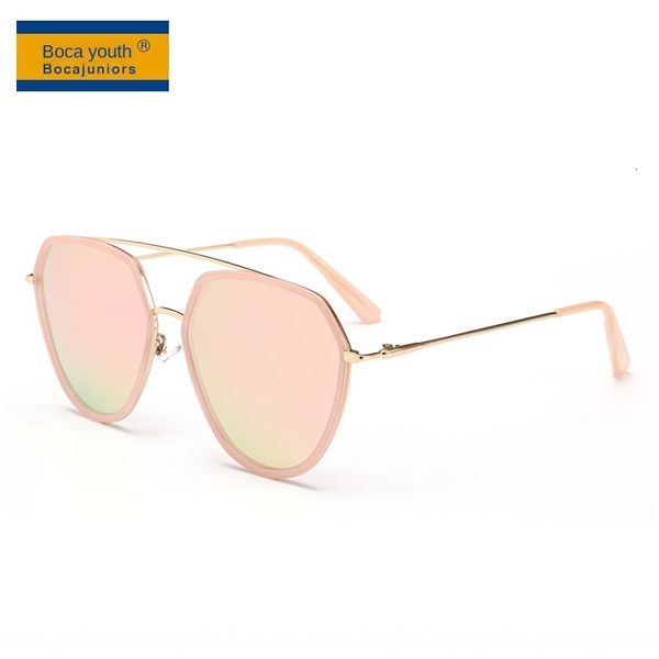 

2020 new women's fashion sun uv-proof colorful ptanb sunglasses d3727, White;black