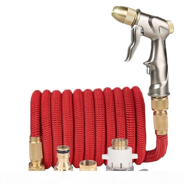 

высокое качество 25 футов-100 футов в садовом шланге телескопический магический шланг пластиковый гибкий автомобильный шланг металлический р