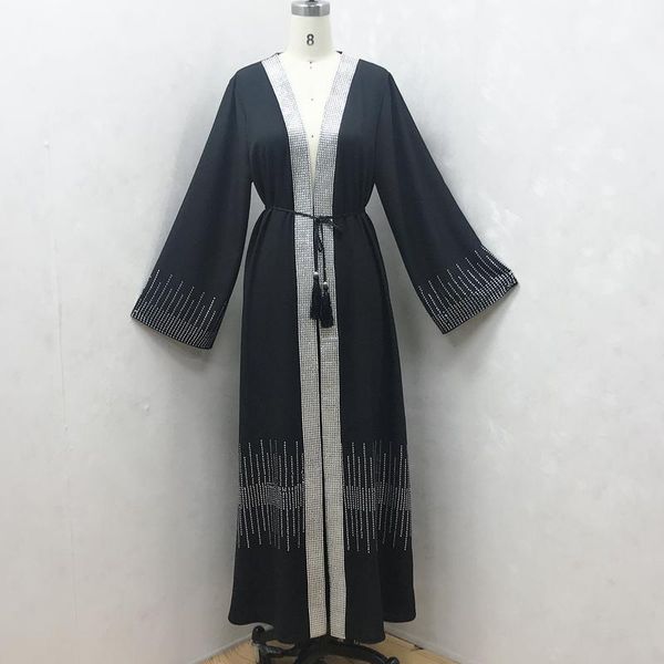 

ethnic clothing selling african middle east dubai oman clear color fashion set diamond cardigan factory spot, Red