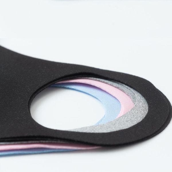 

dust thick anti mouth mask black face cover pm2.5 respirator washable reusable ice silk masks child cotton lovers