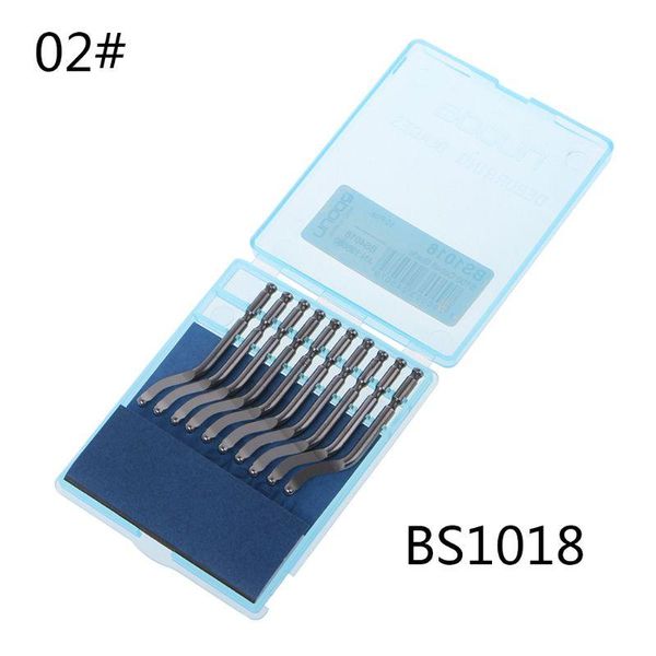 

professional hand tool sets 10 pcs rapid steel rotary blade bs1010 bs1018 bk3010 plastic copper aluminum corner crack deburring trimming pro