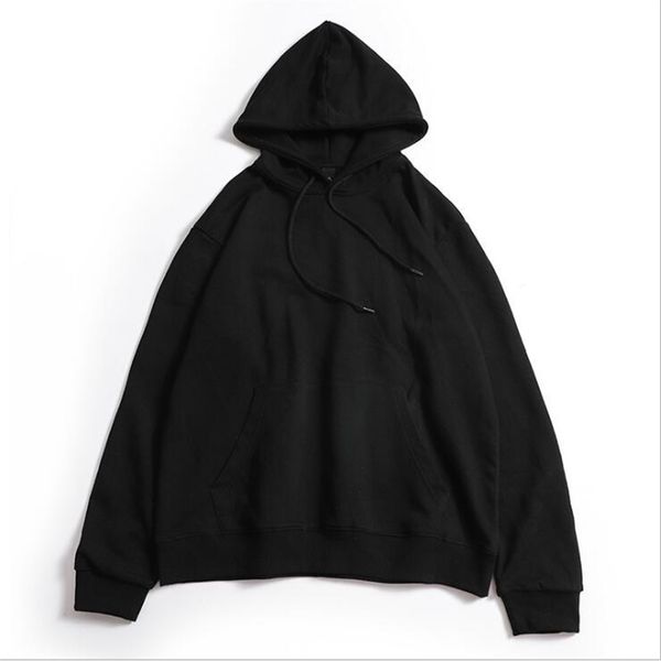 

atumn and winter fashion hoodie multi-color men's and women's hoodie loose clothes 201106, Black