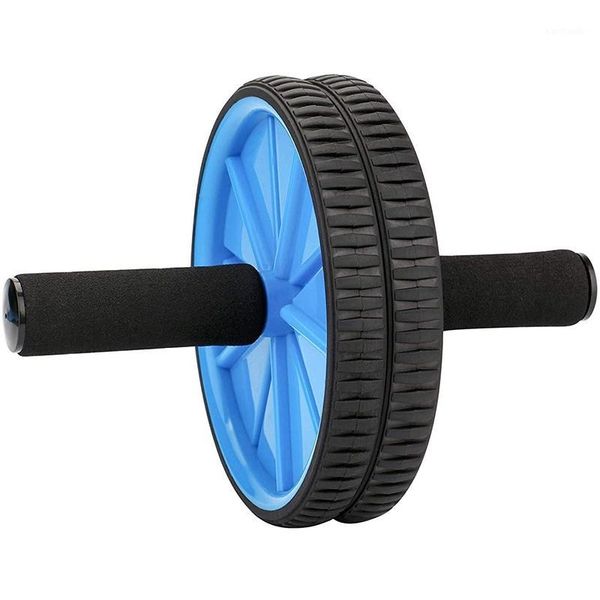 

training equipment roller wheel for abdominal stomach exercise - home gym -workout machine wider, double wheels1