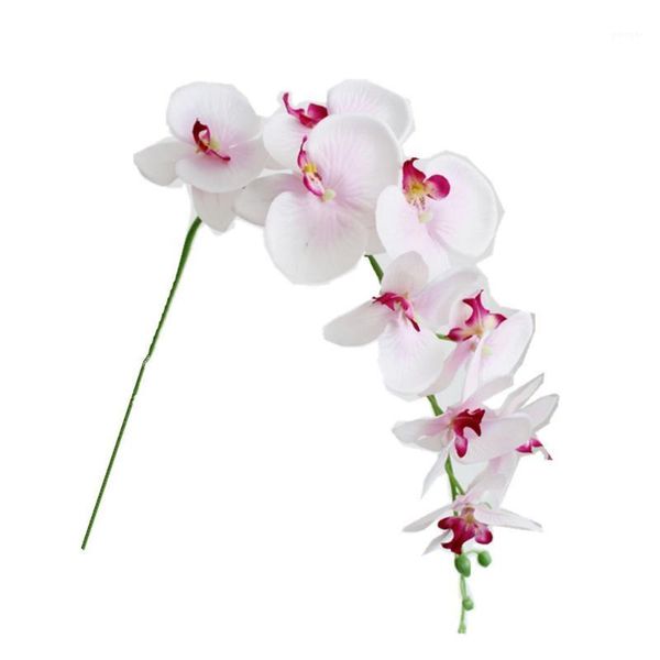 

decorative flowers & wreaths simulation butterfly orchid real touch artificial silk multi usage for plant home decoration pink color1