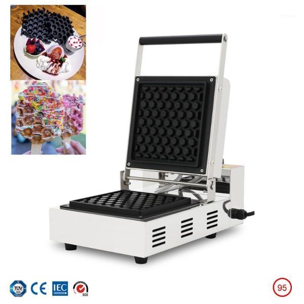 

commercial honeycomb shape waffle machine bubble egg cake baker machine 2800w electric waffle makers1