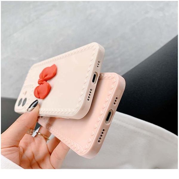 

luxury bowknot phone case for iphone 12 11 pro max 12 mini xs max xr xs 7 8 6s plus lo wmtdsm