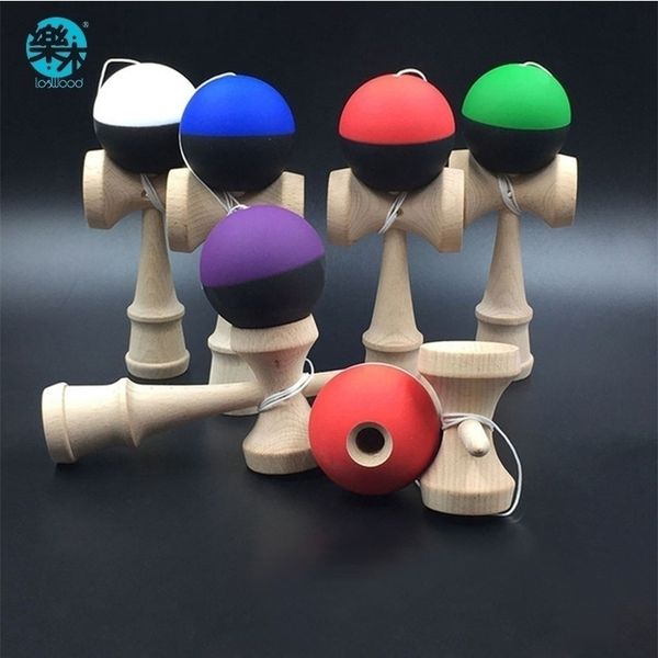

woodedn toy kendama ball strings professional japan japanese toy ball kendama leisure outdoor sports play game y200428