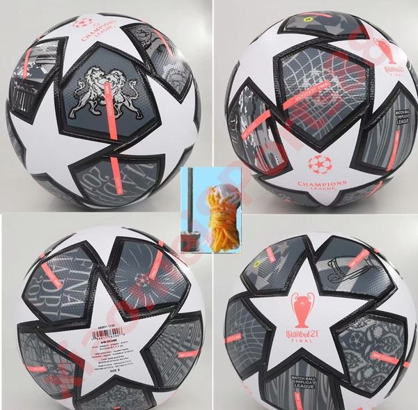 

новый 2021 европейский чемпион футбольный мяч 20 21 окончательный киев pu size 5 шаров гранулы скользящий футбол бесплатная доставка