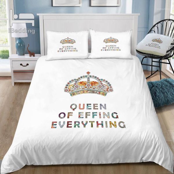 

bedding sets her daily motivation 3d set printed duvet cover  king twin size1