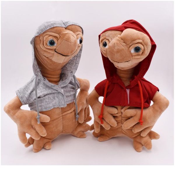 

25cm e.t alien plush doll toy et the extra-terrestrial doll with cloth kids christmas gifts wmtekd
