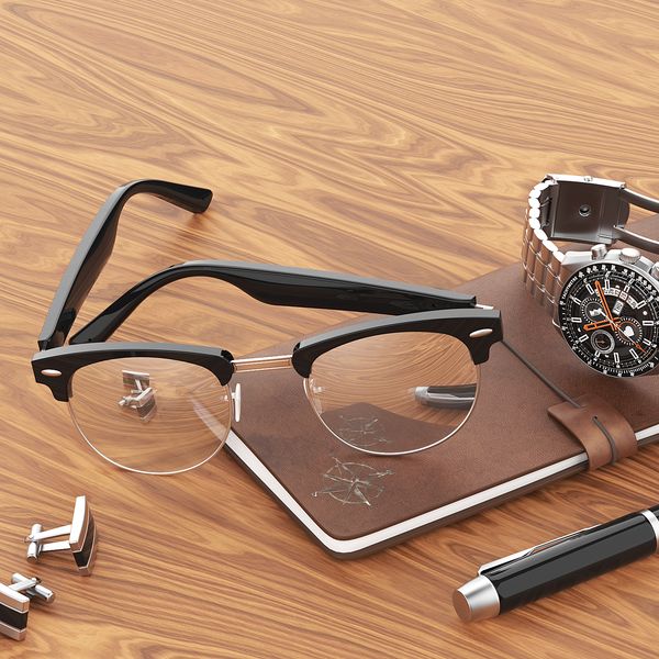 

smart glasses bluetooth 5.0 ai talking glasses f1 ip67 waterproof anti-blue light uv portable music glasses