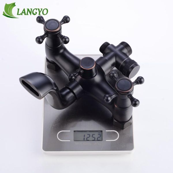 

scola ванная комната для ванной комнаты душевая система настенный душевой набор черный латунный кран комплект br 6005b wmtdwe