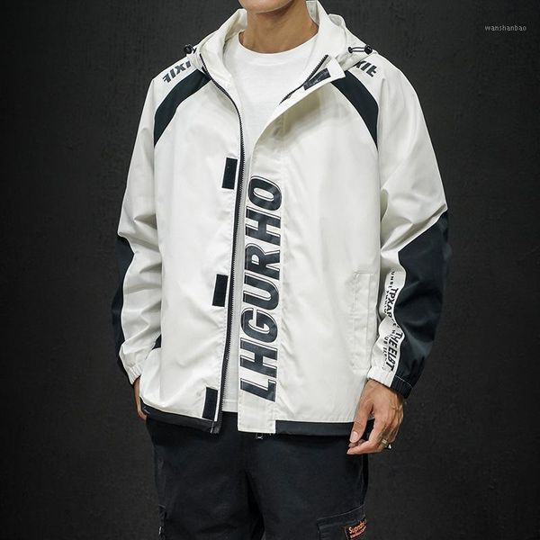 

zipper men jackets autumn winter casual streetwear coats scarf collar jacket fashion hooded male outwear men clothing1, Black;brown