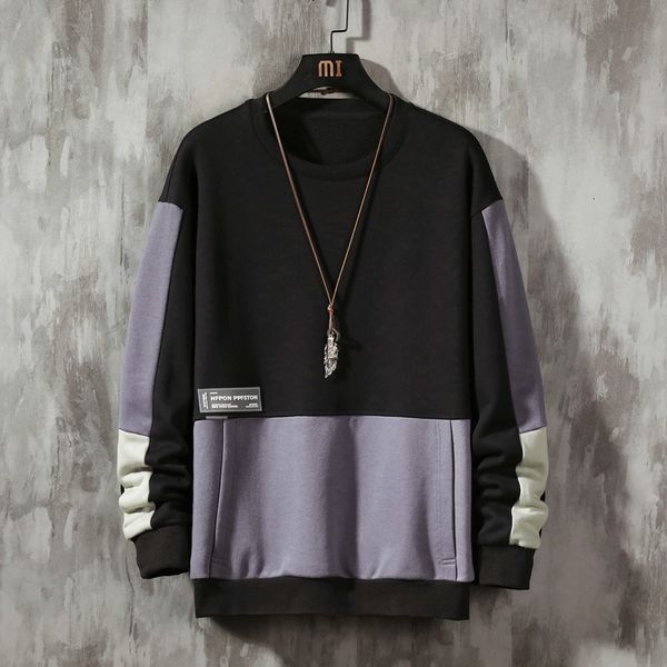 

2021 new fashion brand hoodies spring autumn hip hop casual men's black white sweatshirts punk streetwear clothes 5ob5