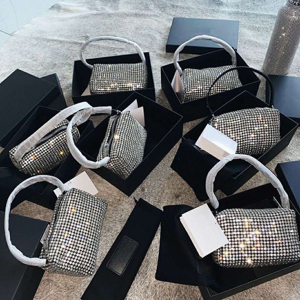 

full ins new luxury small spark on rhinestones evening diamonds ladies party woman pouch bags fashion clutch designer handbags jgsdg, Red;black