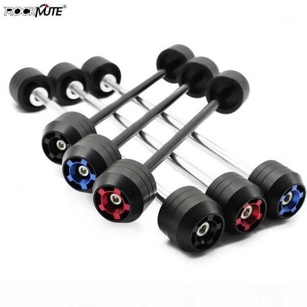 

motorcycle pom front rear axle fork wheel slider falling protector for mt-09 tracer fj-09 tracer 900 2020-20201