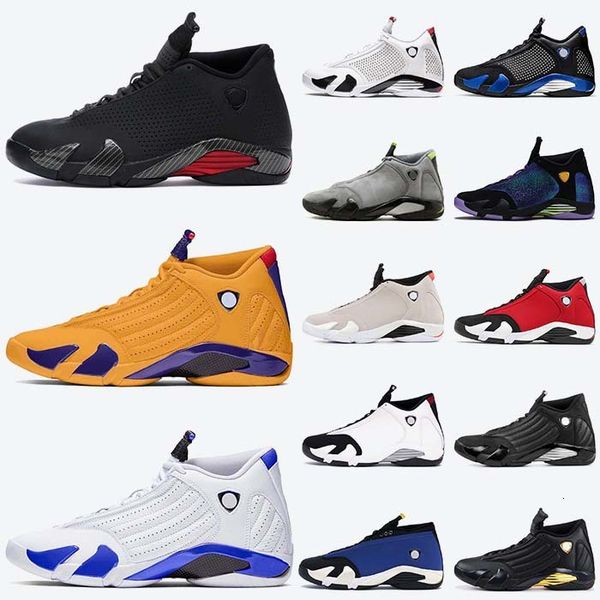 

wholesale 2021 jumpman 14 mens basketball shoes \r\r spm black blue hyper royal 14s gym red desert sand trainers 47, White;red