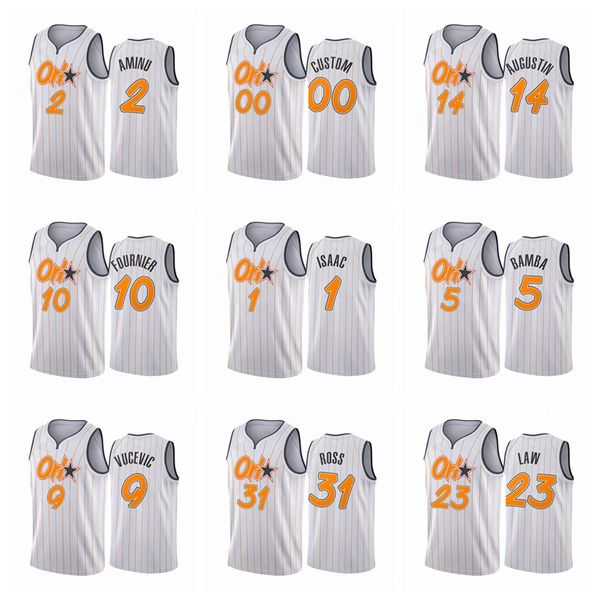 

orlando magic men evan fournier 2020-21 nikola vucevic chuma okeke fournier city nba basketball jersey, Black
