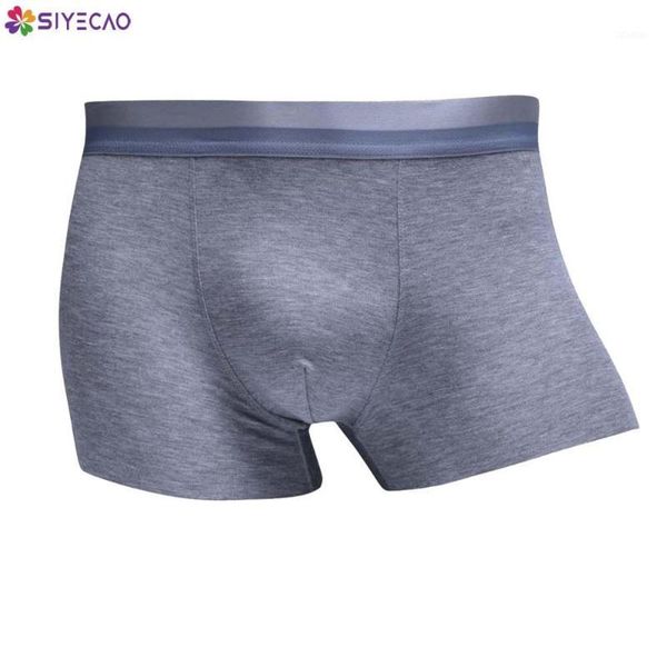 

underpants men's boxers seamless modal men underwear breathable u bulge pouch boxer shorts male slip panties1, Black;white
