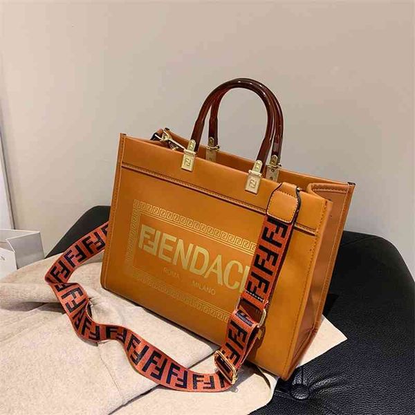 

fashion women's autumn and winter portable single shoulder tote bag texture trend large capacity shopping bag 50% clearance sale