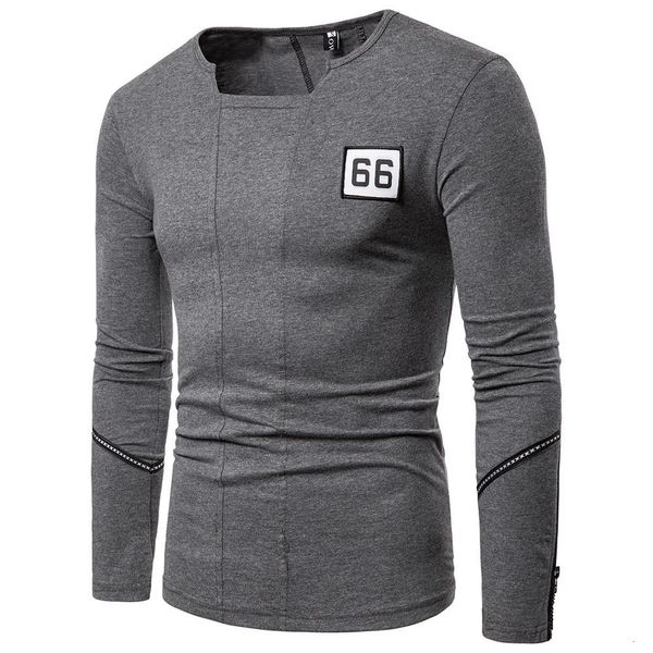 

2021 tshirt autumn new t shirt men long sleeve funny t-shirts p4d5, Black;brown