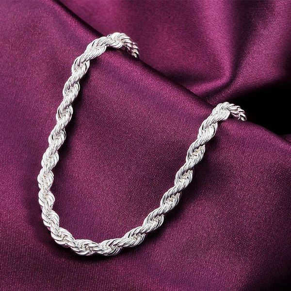 

factory wholesale beautiful fashion elegant color silver charm rope lovely bracelet gorgeous jewelry h207 h bbyoqw, Black