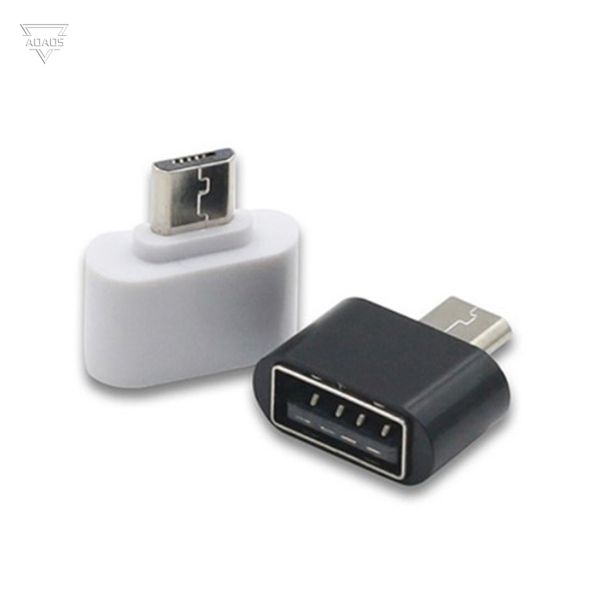 Mini-OTG-Konverter, Micro-USB-Stecker auf USB 2.0-Buchse, Adapter für Android-Telefone zur Datenübertragung