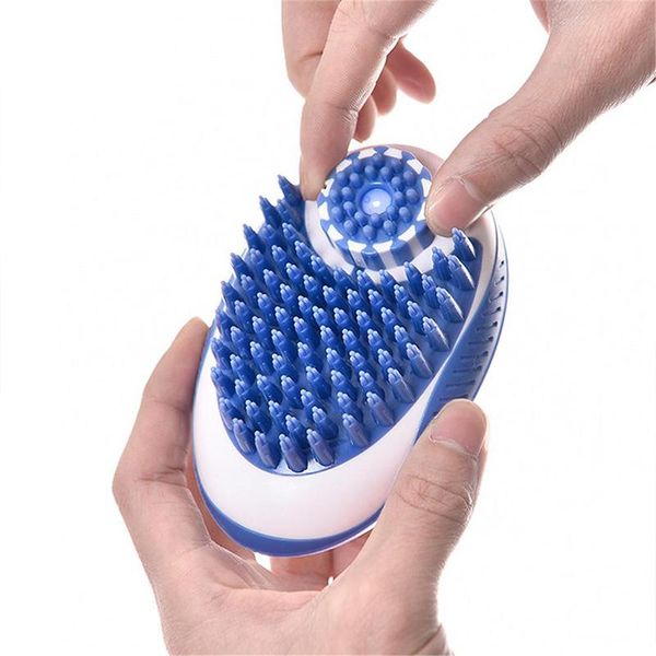 

силиконовая собака ванна щетка pet comb spa шампунь массаж кисть душ pet расческа для собак кошки pet очистка уход инструмент wmtpnu dh_nice