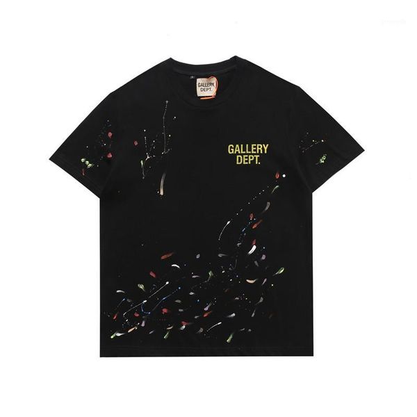 

manual splash ink gallery dept t-shirt men women tees oversized t-shirt mens1, White;black