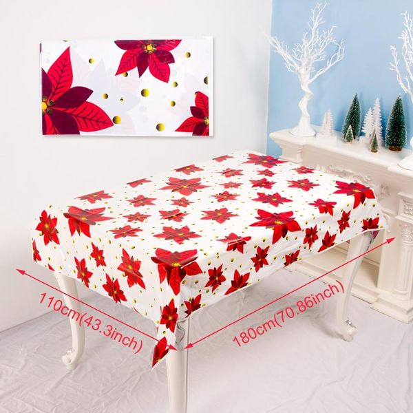 

fengrise santa claus tablecloth merry christmas table decor for home 2020 navidad ornament xmas party decor happy new year 2021 jllduj