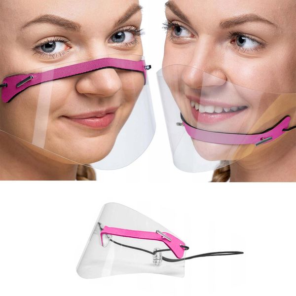 

plastic mask women clear mouth maske for deaf mute chat talk vip link for us dropshippingheadband bandana decoration party bbyqjp alice_bag