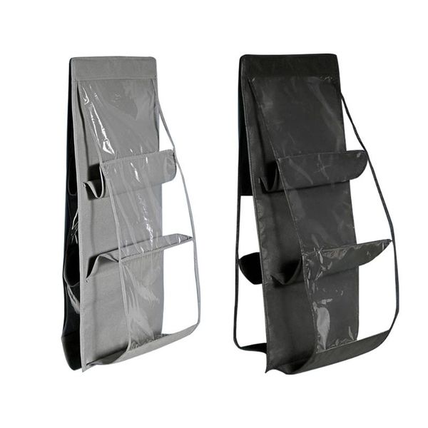 

household hanging pockets wall hanging storage bags closet organizers pouch clothes hanger organizers for home bedroom bathroom