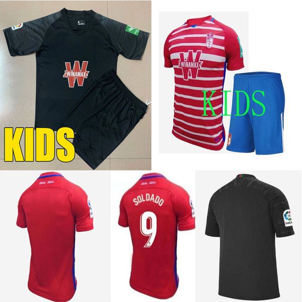 

new 2020 2021 granada football shirt . suarez kenetti 20 21 granada cf home away third piece of soccer shirt saldado herrera antonio platas, Black;yellow