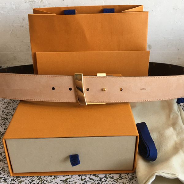 

2021 luxury belt mens designers belts big buckle belts men luxury buckle belt fashion mens genuine leather belts with box tags, Black;brown