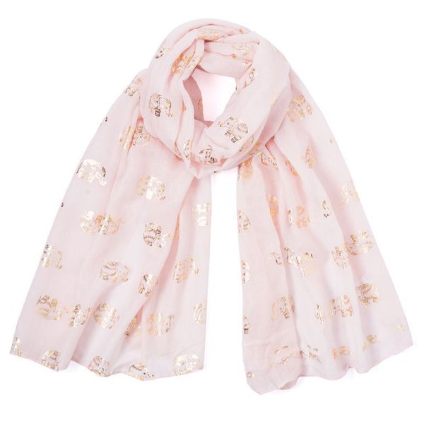 

2019 new gilded elephant cotton hemp silk scarf summer sunscreen shawl, Blue;gray