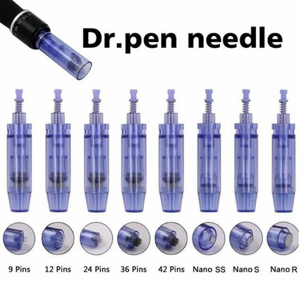 

microneedling 12 pin/36 pin/42 pin micro needle replacement head derma pen mesotherapy needle for permanent makeup be jllznm
