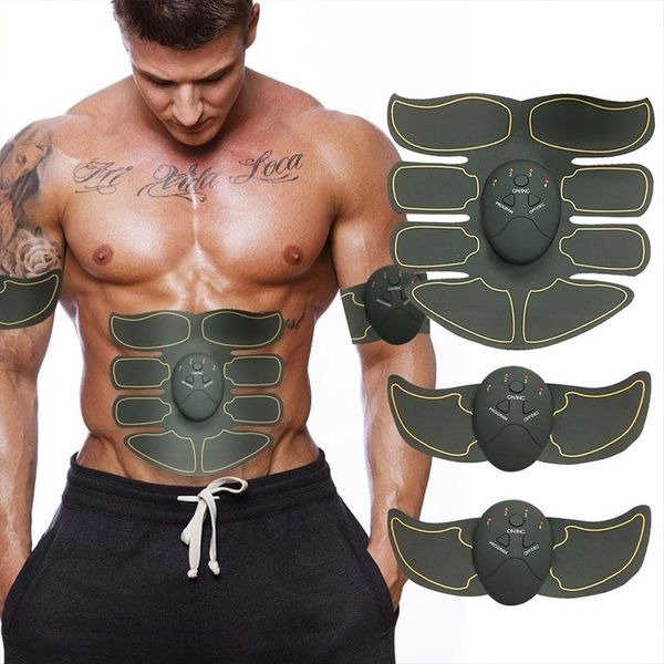 

ems electric muscle trainer abdominal muscle stimulator loss weight body shape slimming muscle exerciser intensive massager machine