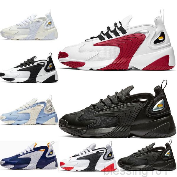 

sell zoom 2k casual shoes for men women sport sneakers black white blue red classic mens trainer chaussures size 36-45 fg6p