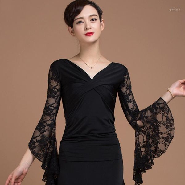 

2018 latin dance vestidos infantis de festa dance costumes salsa dancing dress for women latin ballroom shirt1, Black;red