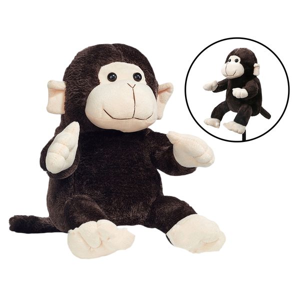 

plush monkey animal golf club head cover headcover for 460 cc wood driver golf accessories