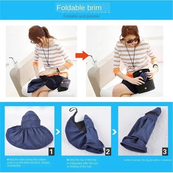 

sun jcloh beach uv women's protection tide foldable protective summer hat