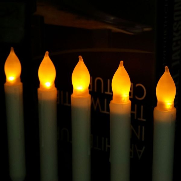 

factory priceelectronic led taper candles wedding valentine candle family candlelight dinner decoration