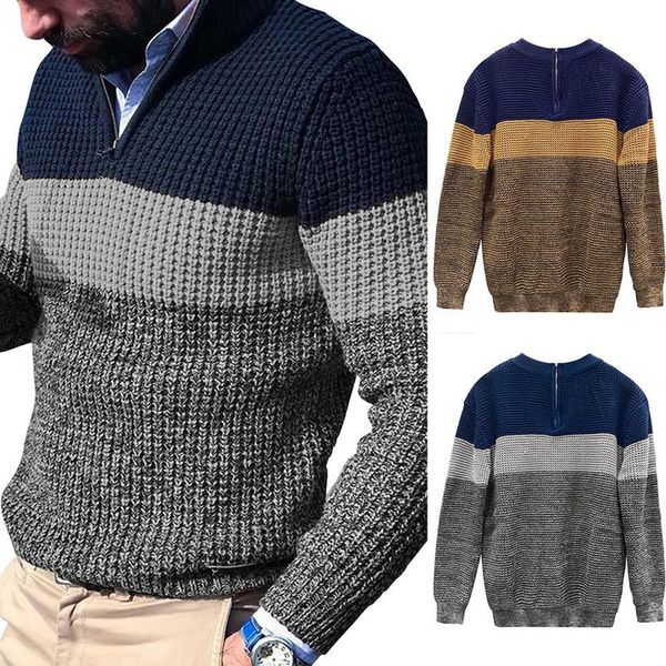 

2020 autumn winter fashion menwarm pullover jumper long sleeve casualv neck knitted sweater man knitwear plus size, White;black